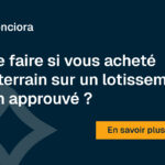 Que faire si vous avez acheté un terrain sur un lotissement non approuvé