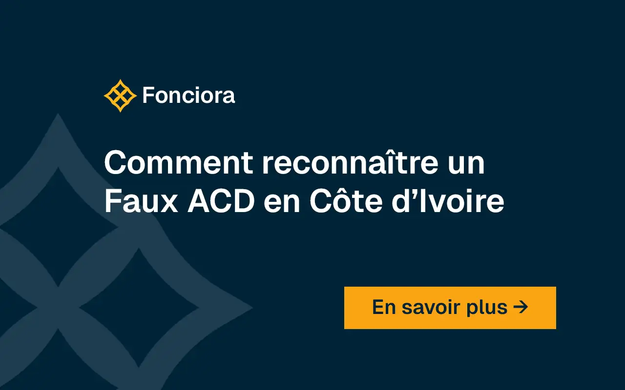 Comment reconnaître un Faux ACD en Cote d'Ivoire